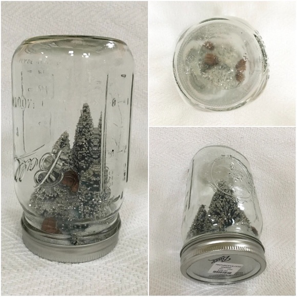6-pc Set🎄Anthropologie Mason Jar Snow Globes ❄️ - Picture 9 of 11